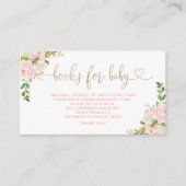 Blütenbücher für die Beifahrkarten Begleitkarte (Vorderseite)