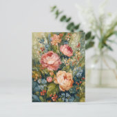 Blütendarmbildung Postkarte (Stehend Vorderseite)