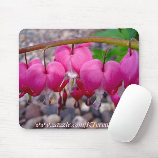 Blutende Herzen Mousepad (Mit Mouse)