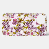 Blutende Kirschblütenmuster Case-Mate iPhone Hülle (Rückseite (Horizontal))