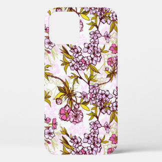 Blutende Kirschblütenmuster Case-Mate iPhone Hülle