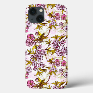 Blutende Kirschblütenmuster Case-Mate iPhone Hülle