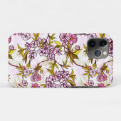 Blutende Kirschblütenmuster Case-Mate iPhone Hülle (Rückseite (Horizontal))