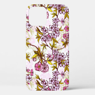 Blutende Kirschblütenmuster Case-Mate iPhone Hülle