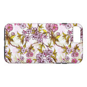 Blutende Kirschblütenmuster Case-Mate iPhone Hülle (Rückseite (Horizontal))