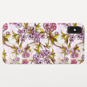 Blutende Kirschblütenmuster  Case-Mate iPhone Hülle (Rückseite (Horizontal))