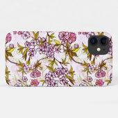 Blutende Kirschblütenmuster Case-Mate iPhone Hülle (Rückseite (Horizontal))