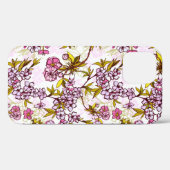 Blutende Kirschblütenmuster Case-Mate iPhone Hülle (Rückseite (Horizontal))