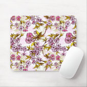 Blutende Kirschblütenmuster Mousepad (Mit Mouse)
