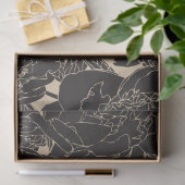 Blütendecoupage Seidenpapier (Geschenk)