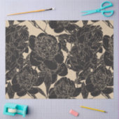 Blütendecoupage Seidenpapier (Basteln)