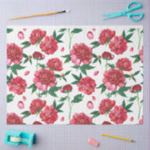 Blütendecoupage Seidenpapier (Basteln)