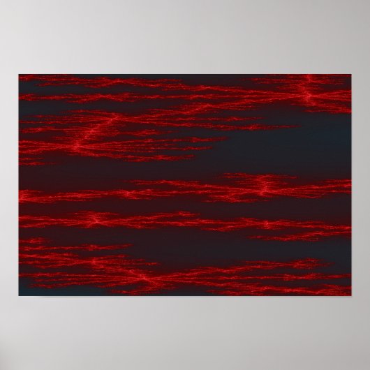 Blutender Druck Poster (Vorne)