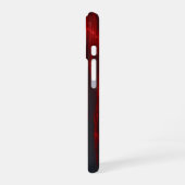Blutender Fraktal iPhone 16 Hülle (Linke Seite)