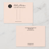 Blütendes, einfaches Logoklappendisplay Visitenkarte (Vorne/Hinten)