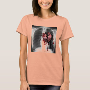 blutendes Herz durch Lola B… T-Shirt