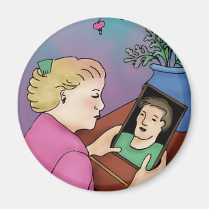 Blutendes Herz Magnet