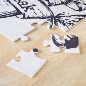 Blutendes Herz Puzzle (Seite)