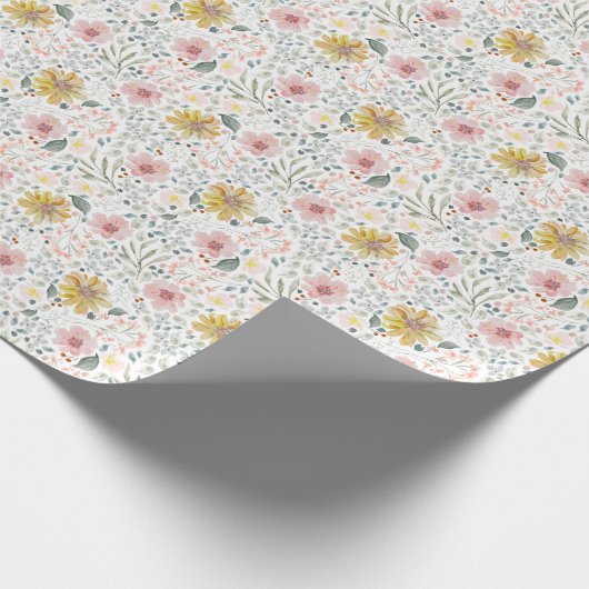 Blütenduft Geschenkpapier (Ecke)