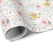 Blütenduft Geschenkpapier (Rolleneckpunkt)