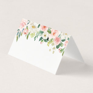 Blütendurchblüte Platzkarte