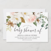 Blütendusche oder Blütendusche Einladung (Vorderseite)