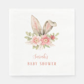 Blütendusche Serviette (Vorderseite)