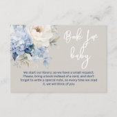 Blütenduschkarte Begleitkarte (Vorderseite)