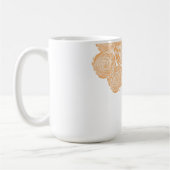 Blütenenergie-Spiralen Kaffeetasse (Links)