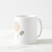 Blütenenergie-Spiralen Kaffeetasse (VorderseiteRechts)