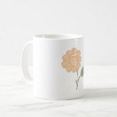 Blütenenergie-Spiralen Kaffeetasse (Vorderseite Links)