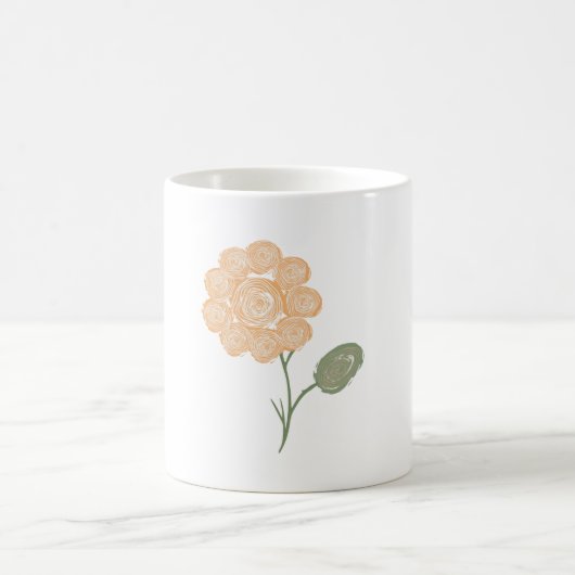 Blütenenergie-Spiralen Kaffeetasse (Mittel)