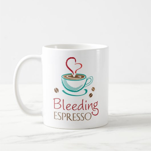 Blutenespresso-Tasse Kaffeetasse (Links)