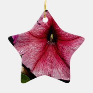 Blütenexplosion Keramik Ornament