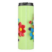 Blütenexplosion Thermosbecher (Rückseite)