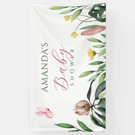 Blütenfarbe Banner (Vertikal)