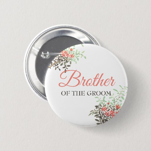 Blütenfarbe Button (Vorne & Hinten)