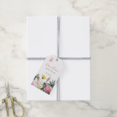 Blütenfarbe Geschenkanhänger (Mit Garn)