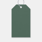 Blütenfarbe Geschenkanhänger (Rückseite)