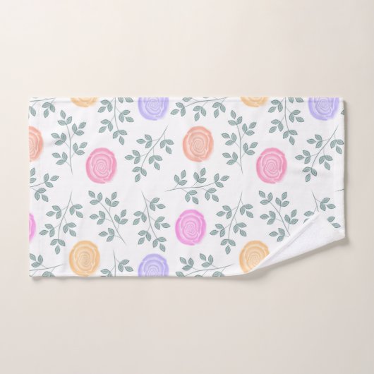 Blütenfarben Handtuch (Handtuch)