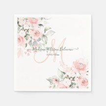 Blütenfarben-Monogramm
