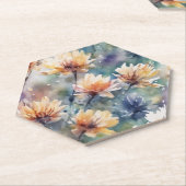 Blütenfarben Untersetzer (angewinkelt)