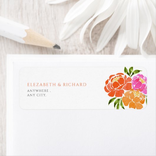 Blütenfarbene Blütenfarbe (kalt) (Insitu)