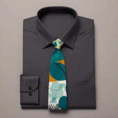 Blütenfarbene Krawatte