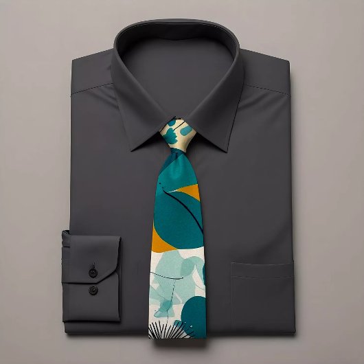 Blütenfarbene Krawatte