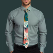 Blütenfarbene Krawatte