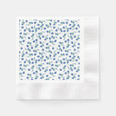 Blütenfarbene Rose Serviette (Vorderseite)