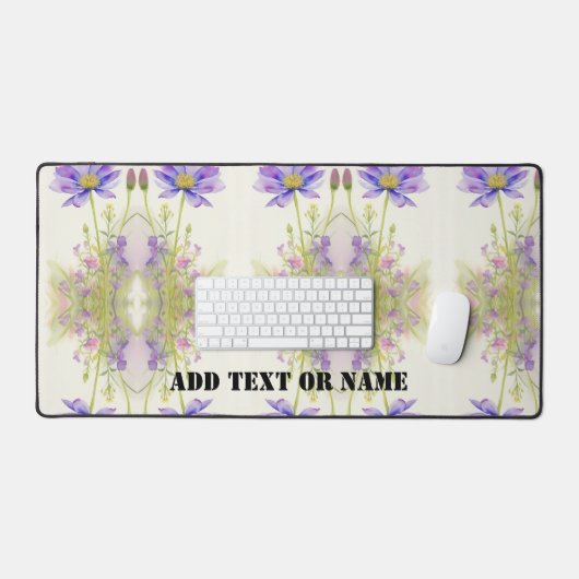 Blütenfarbene Tischmatte Schreibtischunterlage (Tastatur & Maus)