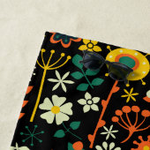 Blütenfarbener Zuckerkult Illustration Strandtuch (Beispiel)