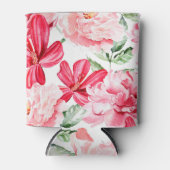 Blütenfarbenes Muster Dosenkühler (Vorderseite)